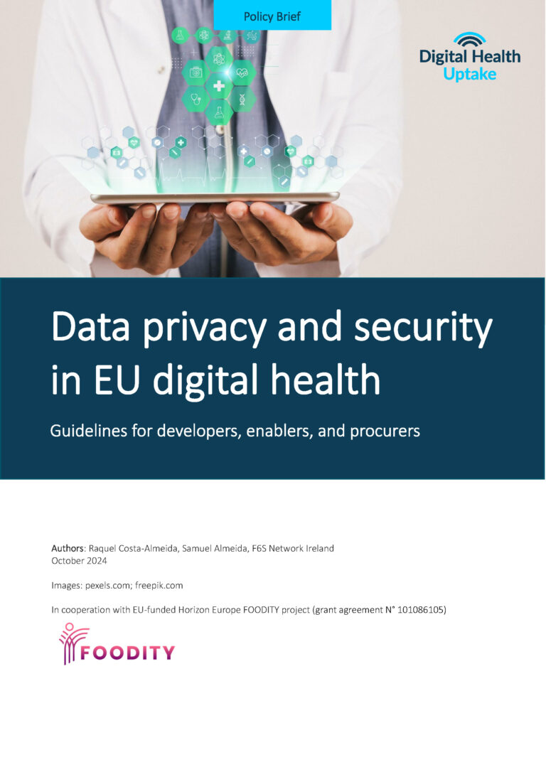 Policy Brief 13 Data privacy cover